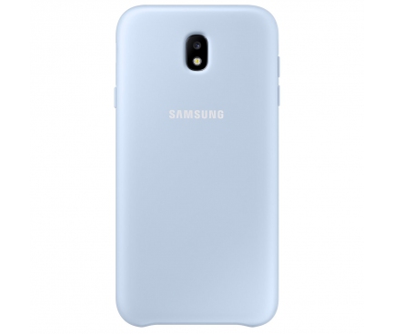 Husa plastic Samsung Galaxy J7 (2017) J730 Dual Layer EF-PJ730CLEGWW Albastra Blister Originala