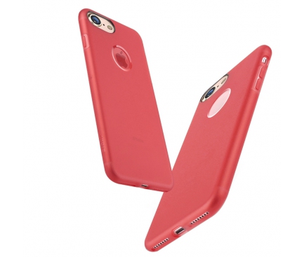 Husa Silicon TPU Apple iPhone 7 Benks Antisoc Rosie Blister Originala