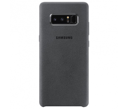Husa Samsung Galaxy Note8 N950 Alcantara EF-XN950AJEGWW Gri Blister Originala