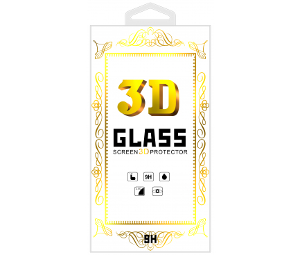 Folie Protectie ecran antisoc Apple iPhone 7 Tempered Glass 3D Blister