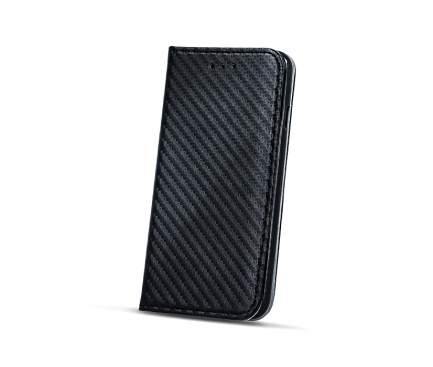 Husa Piele Samsung Galaxy J3 (2017) J330 Case Smart Carbon
