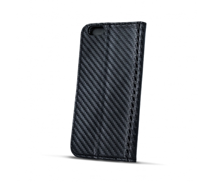 Husa piele Samsung Galaxy J5 (2017) J530 Case Smart Carbon