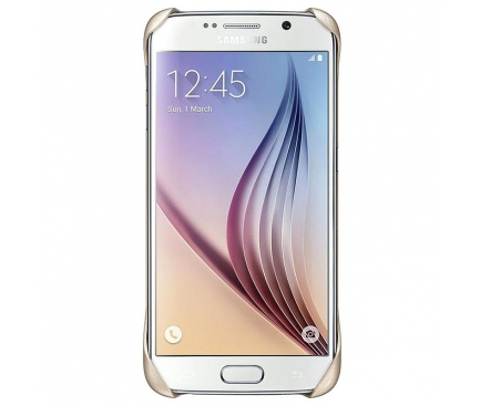 Husa plastic Samsung Galaxy S6 G920 EF-YG920BF aurie Originala