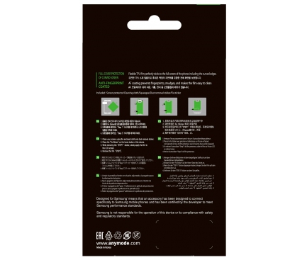 Folie protectie ecran Samsung Galaxy S8+ G955 Anymode Full Face (Set 2 buc) Blister Originala