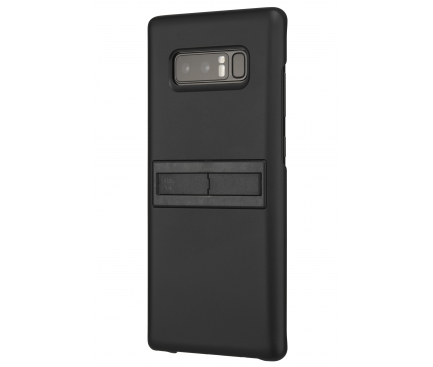 Husa plastic Samsung Galaxy Note8 N950 Anymode Kick Tok Transparenta Neagra