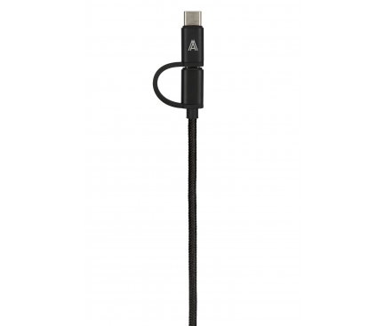 Cablu de date USB - MicroUSB USB Type-C Anymode 2in1 Blister Original