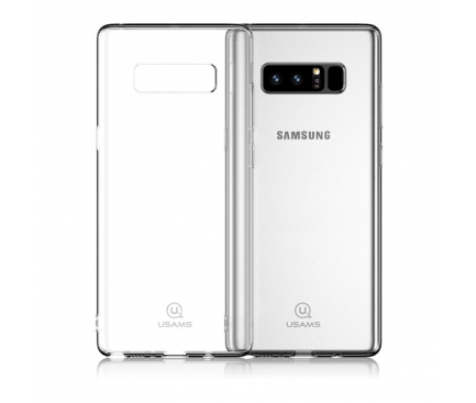Husa silicon TPU Samsung Galaxy Note8 N950 Usams Primary Transparenta Blister Originala