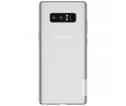Husa silicon TPU Samsung Galaxy Note8 N950 Nillkin Nature Transparenta Blister Originala