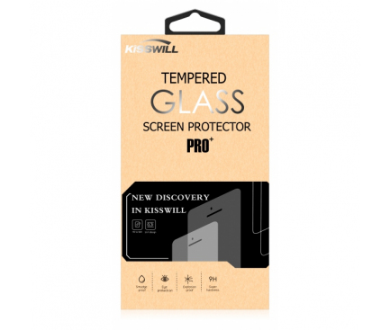 Folie Protectie ecran antisoc Huawei P9 lite mini Kisswill Tempered Glass Originala