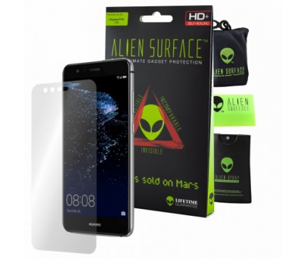 Folie Protectie Fata si Spate Alien Surface pentru Huawei P10 Lite, Silicon, Full Cover, Blister