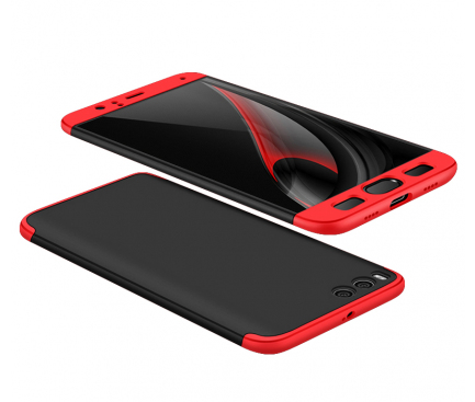 Husa plastic Xiaomi Mi 6 GKK Shield 360 Neagra - Rosie