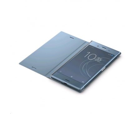 Husa piele Sony Xperia XZ1 SCSG50 Book albastra Blister Originala