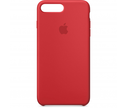Husa silicon TPU Apple iPhone 8 Plus MQH12ZM rosie Blister Originala