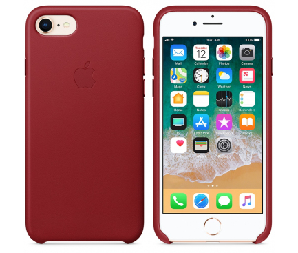 Husa piele Apple iPhone 8 MQHA22M rosie Blister Originala