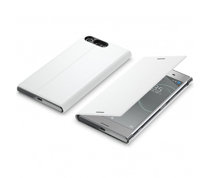 Husa Sony Xperia XZ Premium SCSG10 Book alba Blister Originala