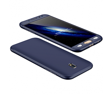 Husa plastic Samsung Galaxy J5 (2017) J530 Full Cover bleumarin