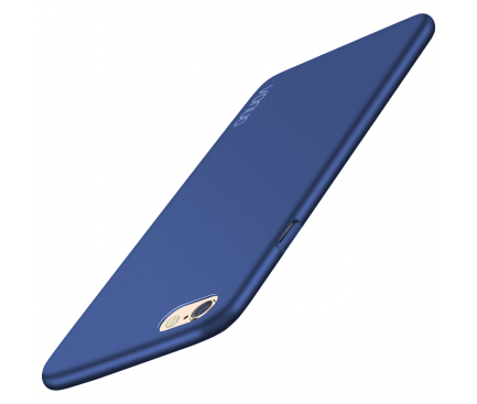 Husa plastic Apple iPhone 6 Plus Vonuo Frosted albastra Blister Originala