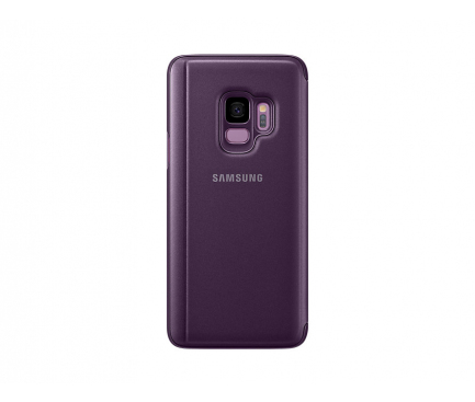 Husa plastic Samsung Galaxy S9 G960 Clear View EF-ZG960CVEGWW Mov Blister Originala