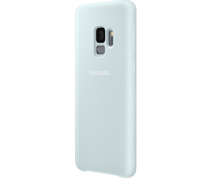 Husa silicon TPU Samsung Galaxy S9 G960 EF-PG960TLEGWW Albastra Blister Originala