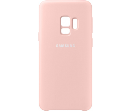 Husa silicon TPU Samsung Galaxy S9 G960 EF-PG960TPEGWW Roz Blister Originala
