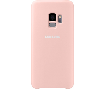 Husa silicon TPU Samsung Galaxy S9 G960 EF-PG960TPEGWW Roz Blister Originala