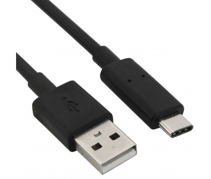 Cablu Date si Incarcare USB la USB Type-C, 2m, Negru