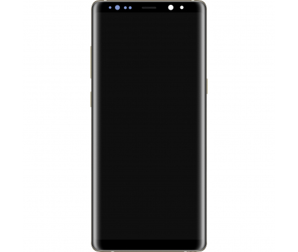 Display cu Touchscreen Samsung Galaxy Note 8 N950, cu Rama Auriu, Service Pack GH97-21065D