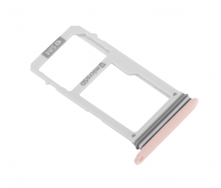 Suport SIM Si Card MicroSD Samsung Galaxy A3 (2017) A320 roz