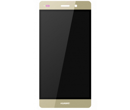 Display cu touchscreen si rama Huawei P8lite (2015) Auriu Swap