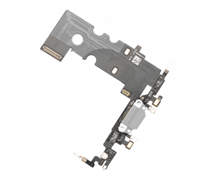 Banda cu conector incarcare / date si microfon Apple iPhone 8 argintiu