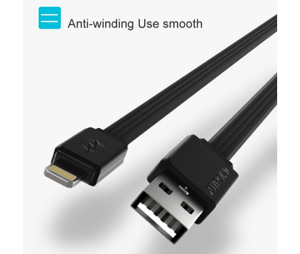 Cablu de date USB - Lightning Joyroom JR-S115 Flat 1m Blister Original 