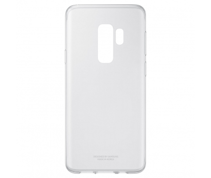 Husa silicon TPU Samsung Galaxy S9+ G965 Clear Cover EF-QG965TTEGWW Transparenta Blister Originala