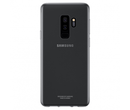 Husa silicon TPU Samsung Galaxy S9+ G965 Clear Cover EF-QG965TTEGWW Transparenta Blister Originala
