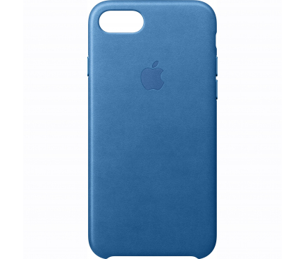 Husa piele Apple iPhone 7 MMY42ZM Albastra Blister Originala
