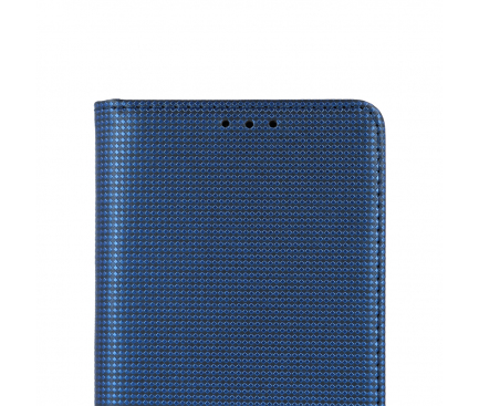 Husa piele Samsung Galaxy A8 (2017) A530 Smart Bingo Bleumarin
