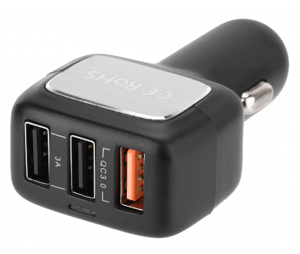 Adaptor auto 3 x USB Quick Charge CC-TYC03 3A Blister