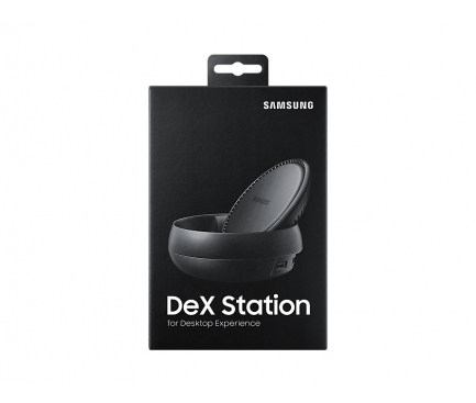 Docking station Samsung DeX cu incarcator priza EE-MG950TBEGWW Blister Original
