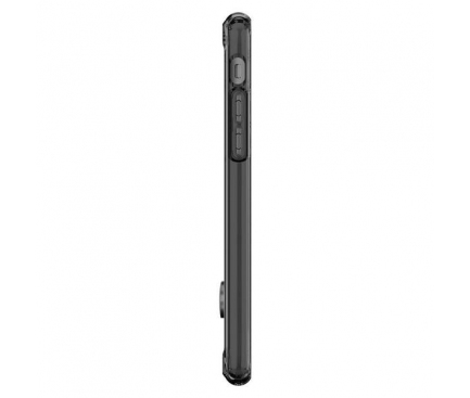 Husa plastic Apple iPhone 7 Spigen Ultra Hybrid2 054CS22212 Gri Transparenta Blister Originala