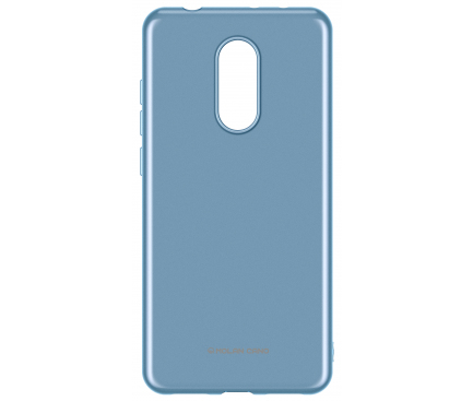 Husa silicon TPU Xiaomi Redmi 5 Molan Cano Jelly Albastra Blister Originala