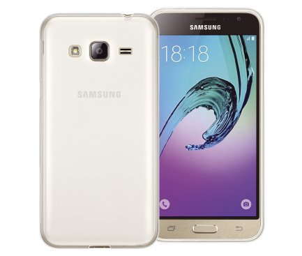 Husa silicon TPU Samsung Galaxy J3 (2016) J320 Phonix SJ316GPW Transparenta Blister Originala