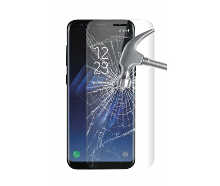 Folie Protectie ecran antisoc Samsung Galaxy S8 G950 Phonix Tempered Glass Full Face Blister Originala