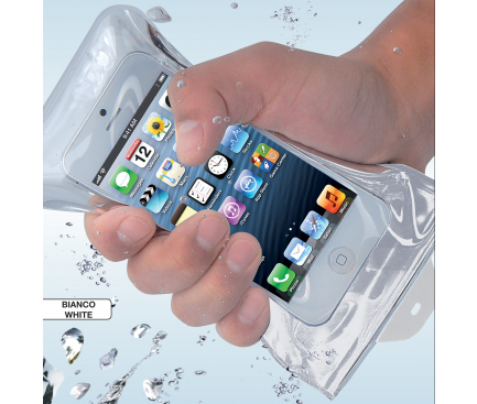 Husa Universala Waterproof Phonix Pentru Telefon 95mm x 158mm Transparenta Blister Originala