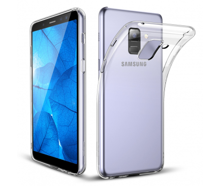 Husa silicon TPU Samsung Galaxy A8+ (2018) A730 Ultra Slim transparenta