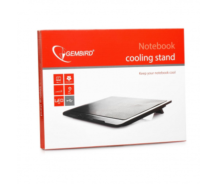 Cooling Pad Laptop Gembird, Negru