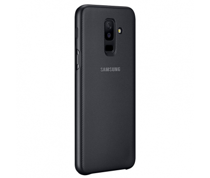 Husa Samsung Galaxy A6+ (2018) A605 Flip Wallet EF-WA605CBEGWW