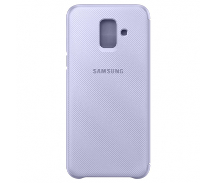 Husa Samsung Galaxy A6 (2018) A600 Flip Wallet EF-WA600CVEGWW Mov Blister Originala