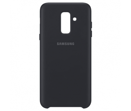 Husa plastic Samsung Galaxy A6+ (2018) A605 Dual Layer EF-PA605CBEGWW