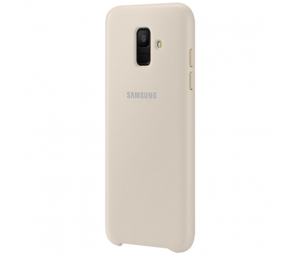 Husa plastic Samsung Galaxy A6 (2018) A600 Dual Layer EF-PA600CFEGWW Aurie Blister Originala