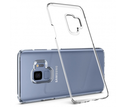 Husa Plastic Spigen Thin Fit Crystal Pentru Samsung Galaxy S9 G960, Transparenta, Blister 592CS22874