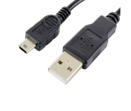 Cablu Date si Incarcare USB-A - miniUSB Forever, 10W, 1m, Negru